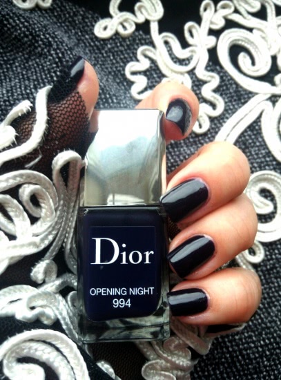 Темная ночь с лаком Dior #994 Opening Night