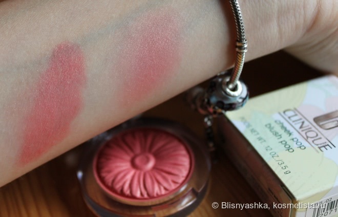 Компактные румяна Clinique Cheek Pop Peach Pop