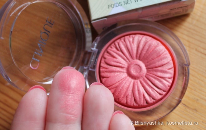 Компактные румяна Clinique Cheek Pop Peach Pop