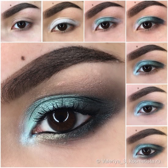 Голливудские Smoky Eyes с тенями Urban Decay