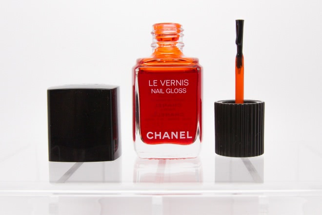 Осеннее стекло от Chanel #530 Rouge Radical