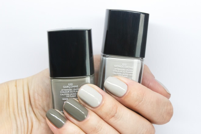 Мой выбор цвета этой осени: Chanel #520 Garconne, #522 Monochrome