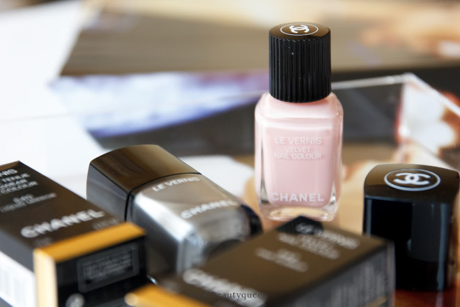 Chanel Le Vernis #520 Liquid Mirror и #542 Pink Rubber