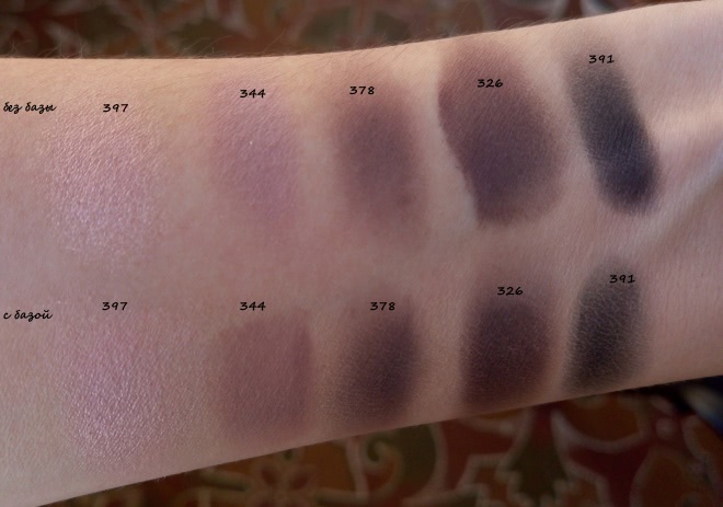 Моя универсальная палетка теней Inglot