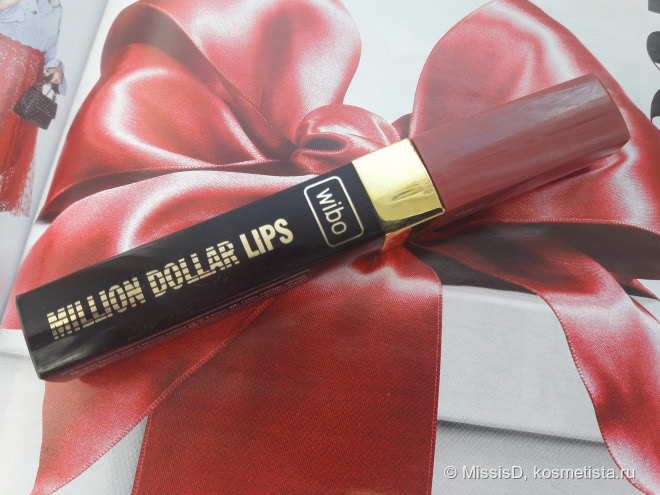 Жидкая матовая помада Wibo Million Dollar lips #1