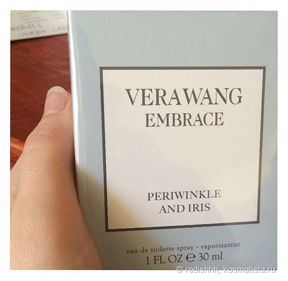 Невесомые объятия с Vera Wang Embrace Periwinkle & Iris EDT