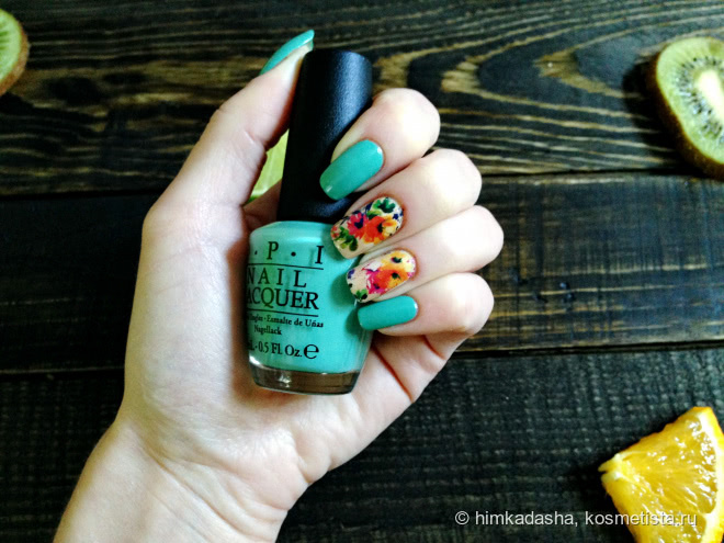 Замерзать, так вместе с OPI Nail Lacquer N45 My Dogsled is a Hybrid