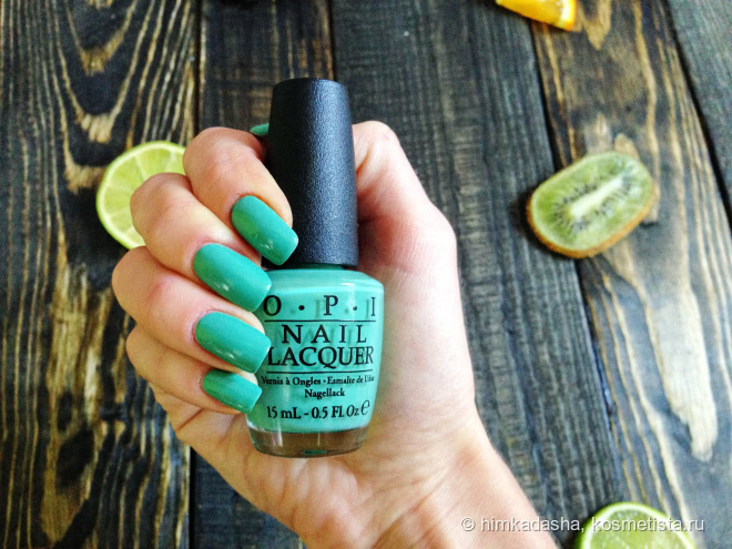 Замерзать, так вместе с OPI Nail Lacquer N45 My Dogsled is a Hybrid