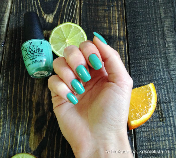 Замерзать, так вместе с OPI Nail Lacquer N45 My Dogsled is a Hybrid