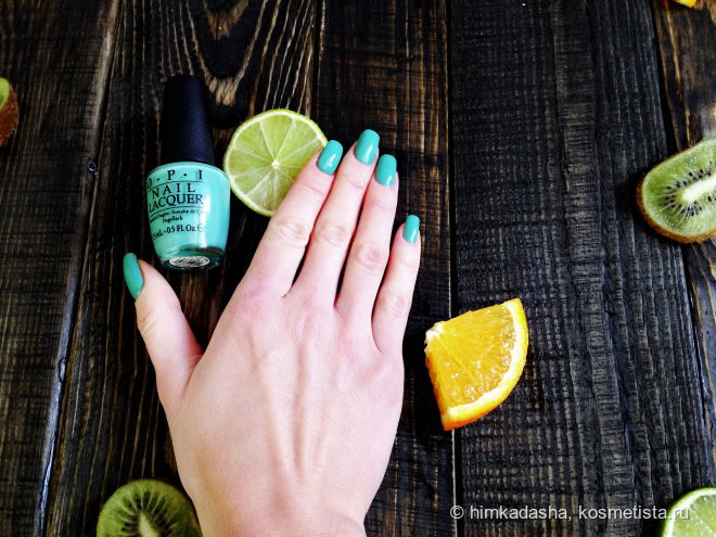 Замерзать, так вместе с OPI Nail Lacquer N45 My Dogsled is a Hybrid