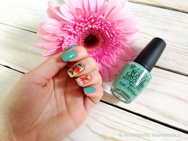Замерзать, так вместе с OPI Nail Lacquer N45 My Dogsled is a Hybrid