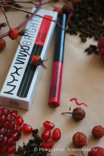 Nyx Vivid Brights Eyeliner # Fire