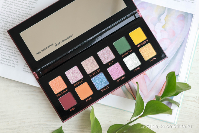 Adept Cosmetics Heather Austin Palette