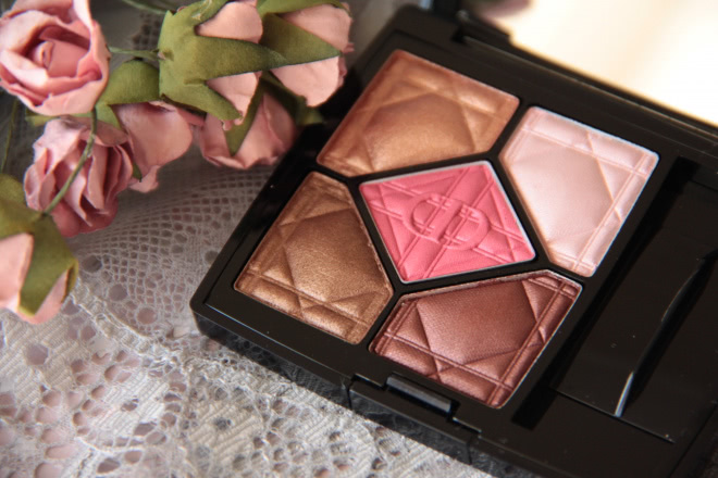 Палетка теней Dior 5 Couleurs Eyeshadow Palette 867 Attract