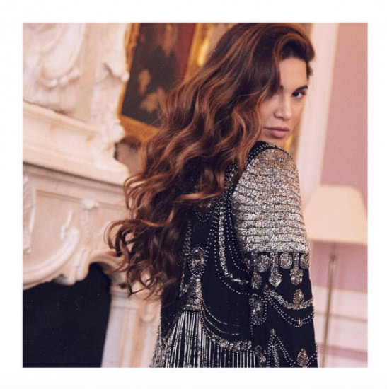 Gisou honey infused hair oil by Negin Mirsalehi