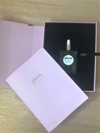 Gisou honey infused hair oil by Negin Mirsalehi