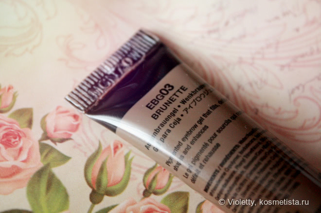 Водостойкий гель для бровей Nyx Waterproof eyebrow gel в оттенке Brunette.