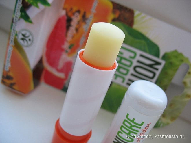 Органический «Райский Пунш» для губ NoniCare Lip balm with UV filter