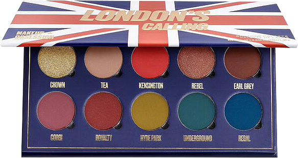 Makeup Obsession London's Calling Eyeshadow Palette