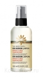 Увлажняющий и питательный лосьон, тоник для тела The Body Shop Spa Wisdom Japan Apricot & Rice Finishing Mist