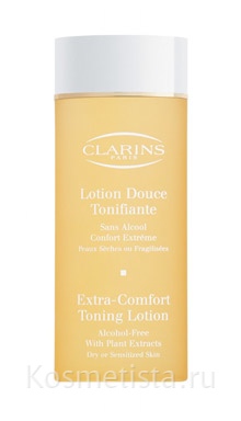 Clarins смягчающий тонизирующий лосьон для очень сухой и чувствительной кожи thumbnail