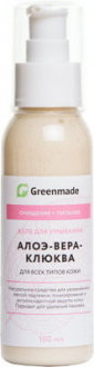 Желе для умывания Greenmade «Алоэ-Вера - Клюква»