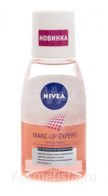 Nivea make up expert для снятия макияжа с глаз