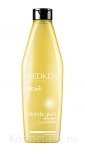 Очищающее средство для сухих, окрашенных и поврежденных волос Redken Blonde Glam Shampoo