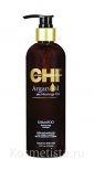 Очищающее средство для сухих, окрашенных и поврежденных волос CHI Argan Oil Shampoo