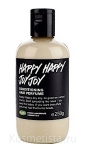Питающей и увлажняющей бальзам, кондиционер для волос Lush Happy Happy Joy Joy Conditioning Hair Parfume
