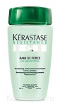 Очищающее средство для сухих, окрашенных и поврежденных волос Kerastase Resistance Bain De Force Reinforcing And Resurfacing Shampoo Weakened, Damaged Hair