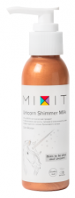Увлажняющая и питательная эмульсия, флюид, молочко для тела Mixit Unicorn Shimmer Milk Bronze