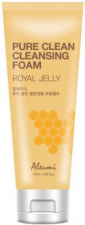 Гель, пенка для умывания Aleumi Pure Clean Cleansing Foam Royal Jelly