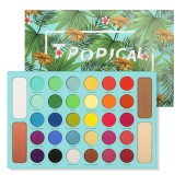 Сухие тени Docolor Tropical 34 Color Shadow Palette