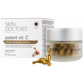 Восстанавливающая сыворотка и концентрат Skin Doctors Potent Vitamin C Collagen Boosting Day Ampoules