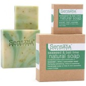 Мыло для рук Морские водоросли и балийский лайм Sensatia Botanicals Seaweed and Bali Lime Natural Soap