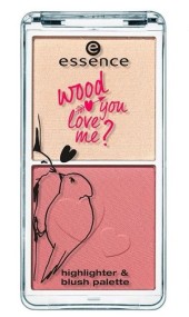 Палетка хайлайтера и румян Essence Wood You Love Me? Highlighter & Blush Palette