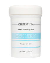 Маска для восстановления и сияния Christina Сhristina Sea Herbal Beauty Mask Azulene For Sensitive Skin