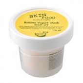 Увлажняющая и питательная маска Skinfood Banana Yogurt Mask Wash Off
