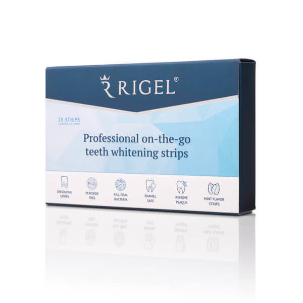 Полоски для отбеливания зубов Rigel Professional On-The-Go Teeth .