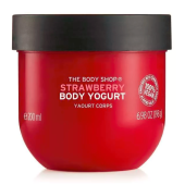 Увлажняющий и питательный крем для тела The Body Shop Strawberry Body Yogurt