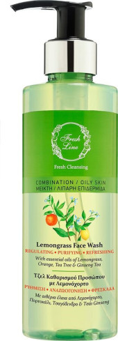Гель, пенка для умывания Fresh Line Lemongrass Face Wash