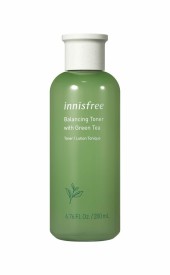 Очищающая вода, лосьон, тоник innisfree Balancing Toner with Green Tea