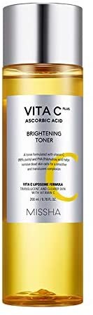 Восстанавливающая вода, лосьон, тоник Missha Vita C Plus Brightening Toner