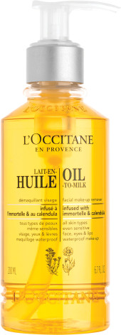 Очищающее масло L'Occitane Oil To Milk Facial Makeup Remover
