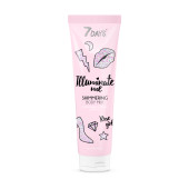Увлажняющая и питательная эмульсия, флюид, молочко для тела 7 Days Rose Girl Illuminate Me Shimmering Body Milk