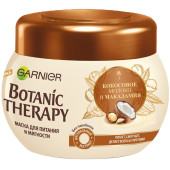 Питающее и увлажняющее интенсивное средство для волос Garnier Botanic Therapy Mask 3-In-1 Multi-Usage Coco Cream And Macadamia