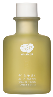 Увлажняющий тоник, лосьон, вода Whamisa Organic Flowers Toner Refresh