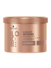 Питающее и увлажняющее интенсивное средство для волос Schwarzkopf Professional BlondMe Keratin Restore Bonding Mask