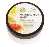 Питающее и увлажняющее интенсивное средство для волос Organic Zone N﻿atural Hair Mask With AHA-Acids